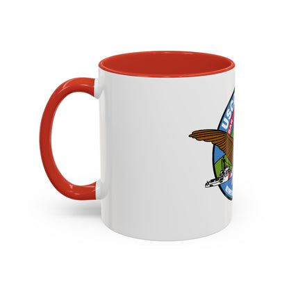 USCGC Active WMEC 618 (U.S. Coast Guard) Accent Coffee Mug