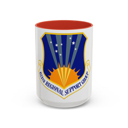 624th Regional Support Group (U.S. Air Force) Accent Coffee Mug