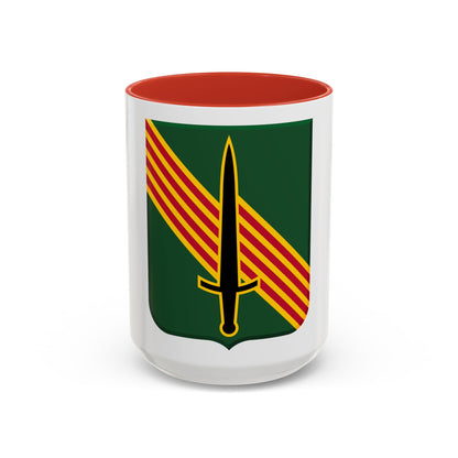 4th Security Force Assistance Brigade v2 (U.S. Army) Accent Coffee Mug