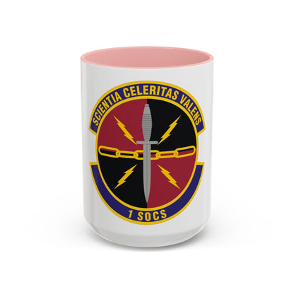 1st Special Operations Communications Squadron (U.S. Air Force) Accent Coffee Mug