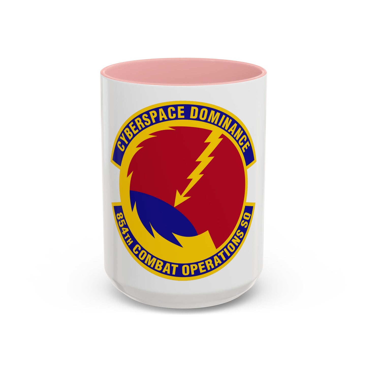 854 Combat Operations Squadron AFRC (U.S. Air Force) Accent Coffee Mug