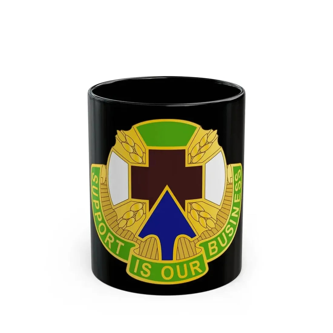 388 Medical Battalion (U.S. Army) Black Coffee Mug 11oz - Go Mug Yourself