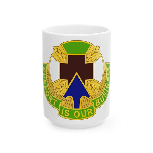 388 Medical Battalion (U.S. Army) White Coffee Mug 15oz - Go Mug Yourself