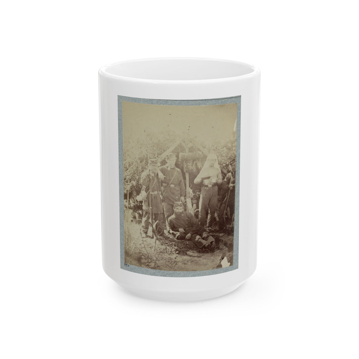 2d Rhode Island Infantry 012 (U.S. Civil War) White Coffee Mug