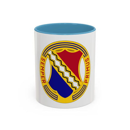 1st Infantry Regiment (U.S. Army) Accent Coffee Mug