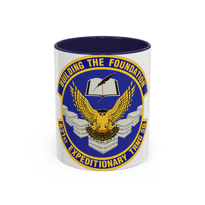 821st Expeditionary Training Squadron (U.S. Air Force) Accent Coffee Mug