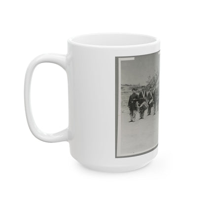 Drum Corps 30th Pa. Infantry (U.S. Civil War) White Coffee Mug