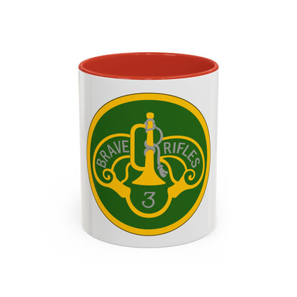 3 Cavalry Regiment (U.S. Army) Accent Coffee Mug