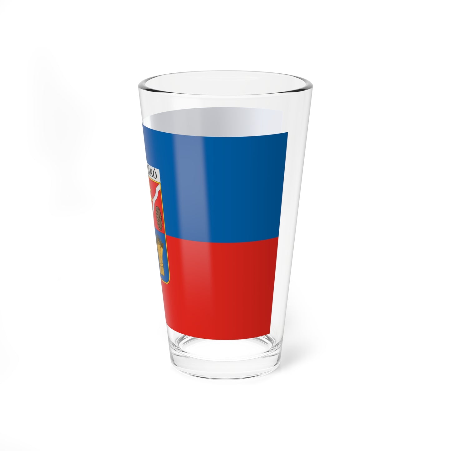 Flag of Bakonyjako (Hungary) Pint Glass 16oz