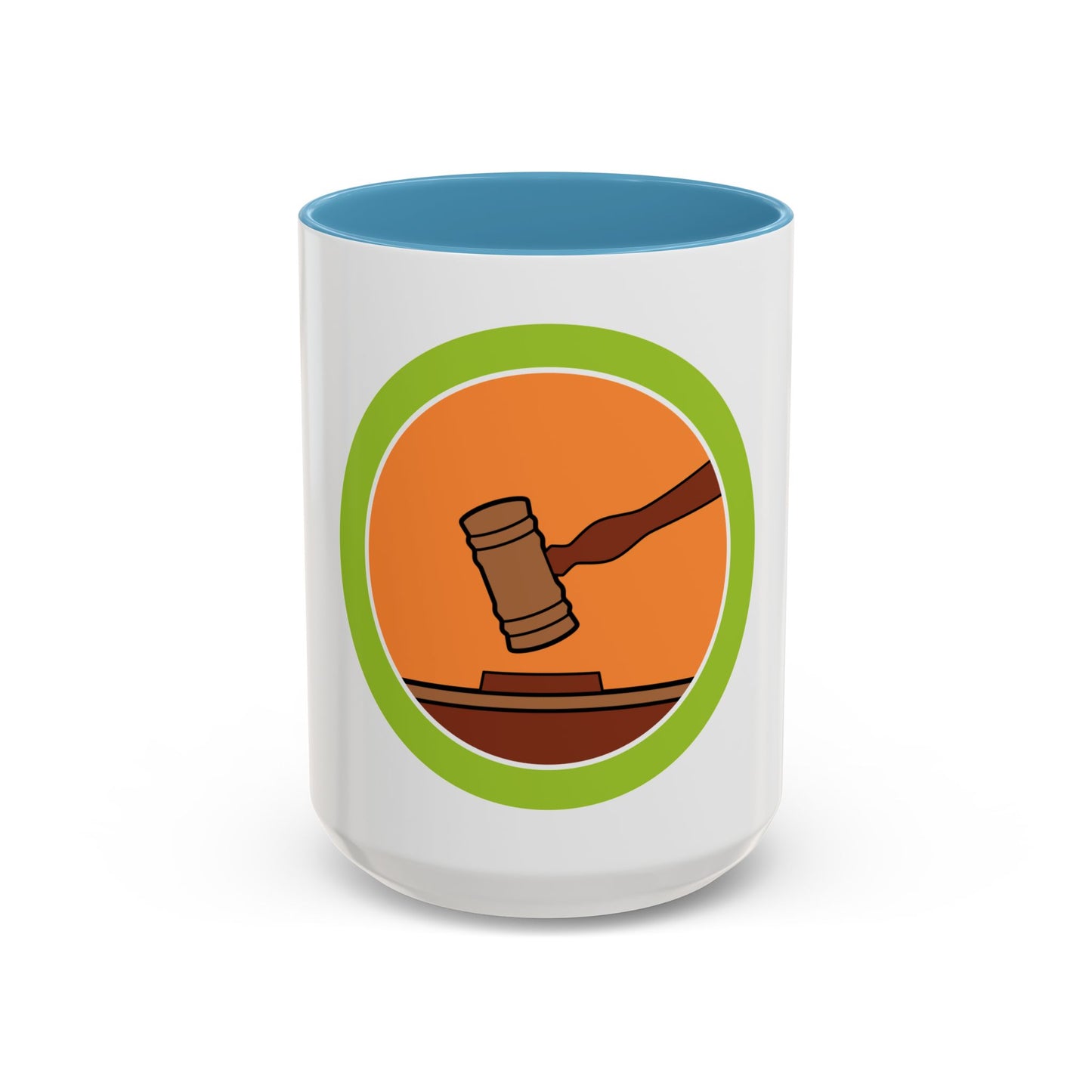 Public Speaking (Boy Scout Merit Badge) Accent Coffee Mug