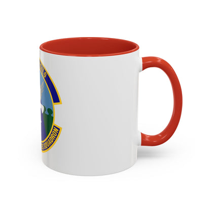87 Security Forces Squadron AMC (U.S. Air Force) Accent Coffee Mug