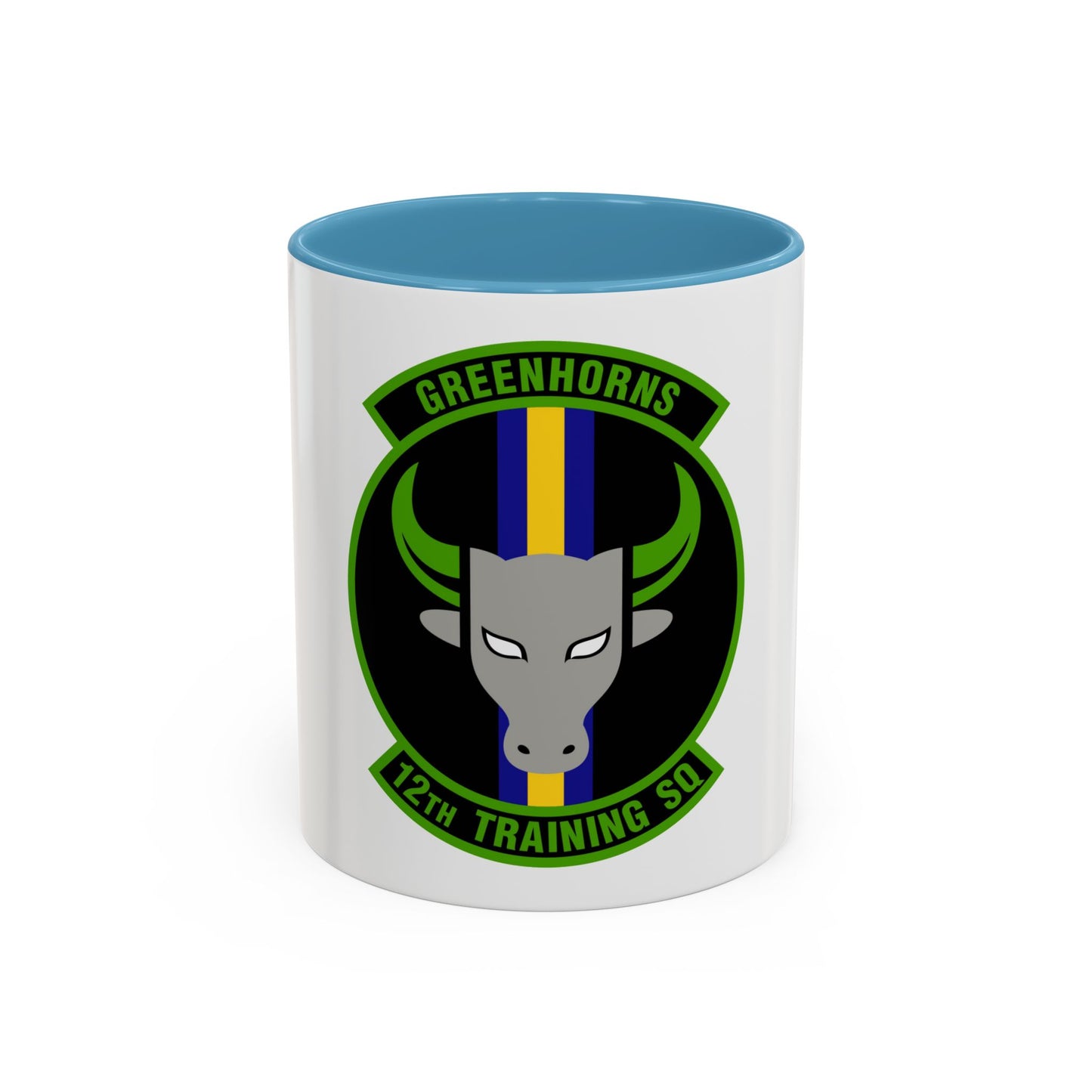 12 Training Sq AETC (U.S. Air Force) Accent Coffee Mug