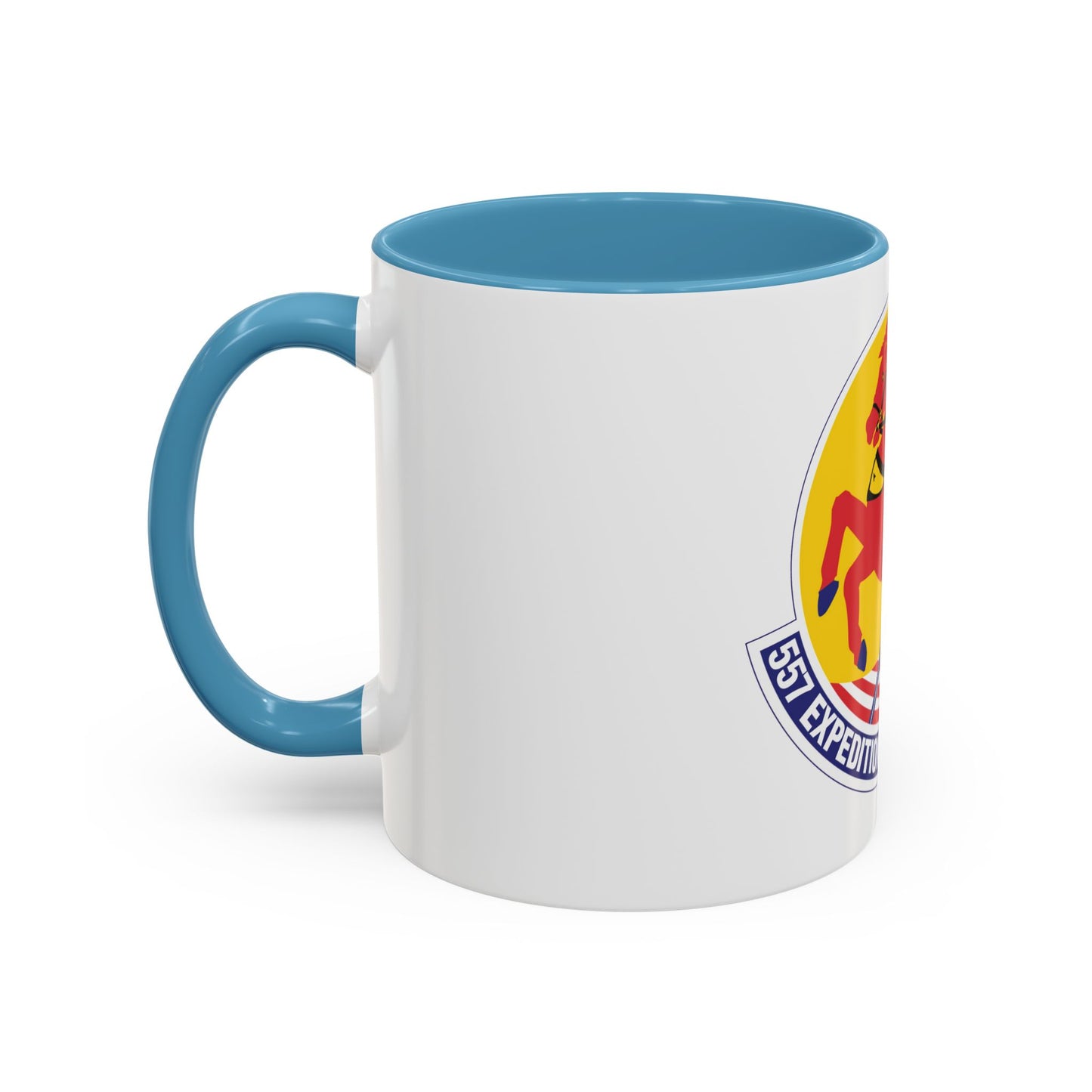 557th Expeditionary Red Horse Squadron (U.S. Air Force) Accent Coffee Mug