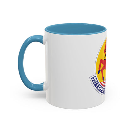 557th Expeditionary Red Horse Squadron (U.S. Air Force) Accent Coffee Mug