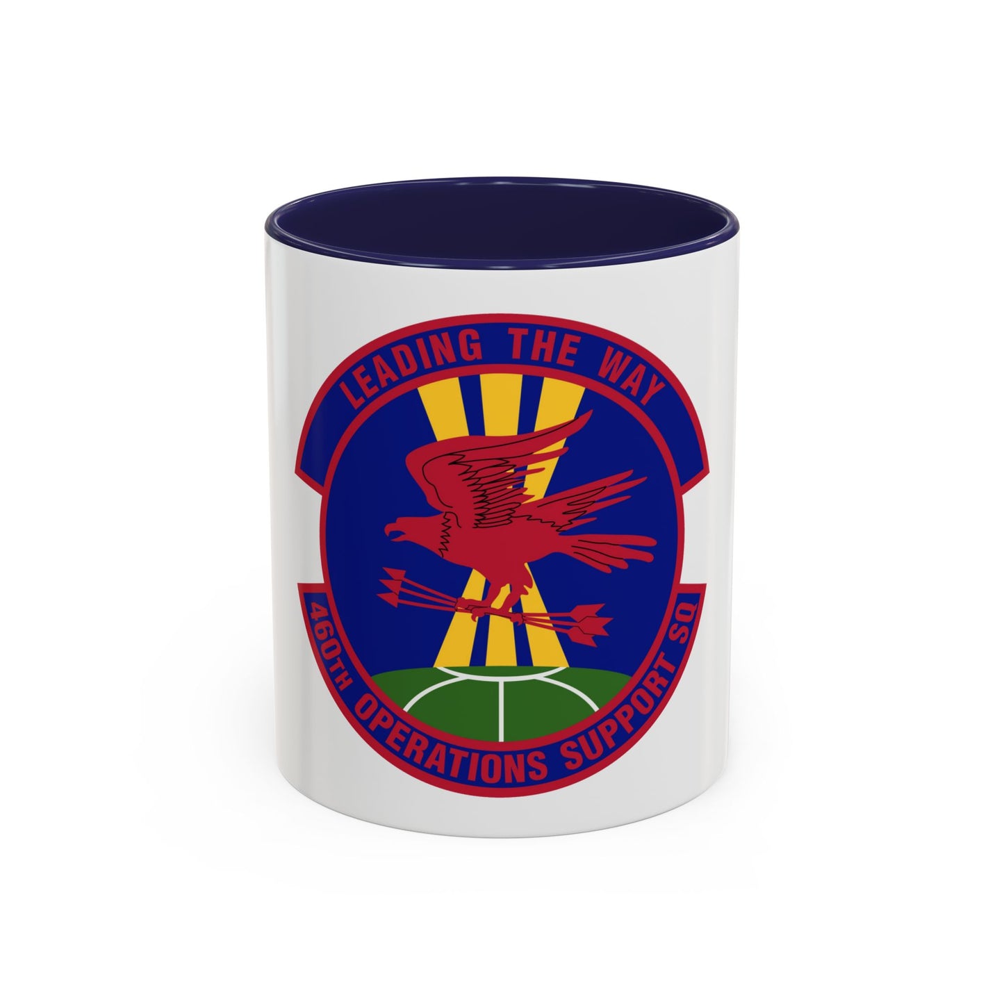 460 Operations Support Squadron USSF (U.S. Air Force) Accent Coffee Mug