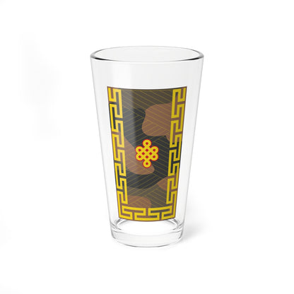 Mongolian Army BRG field 2006 2011 (Mongolia) (Military Rank) Pint Glass 16oz