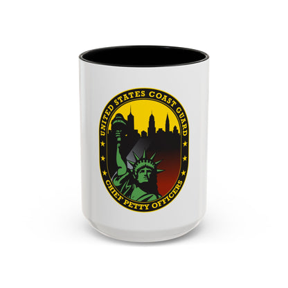 USCG Chief Petty Officer CPO (U.S. Coast Guard) Accent Coffee Mug