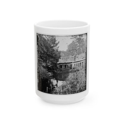 Bridge (U.S. Civil War) White Coffee Mug