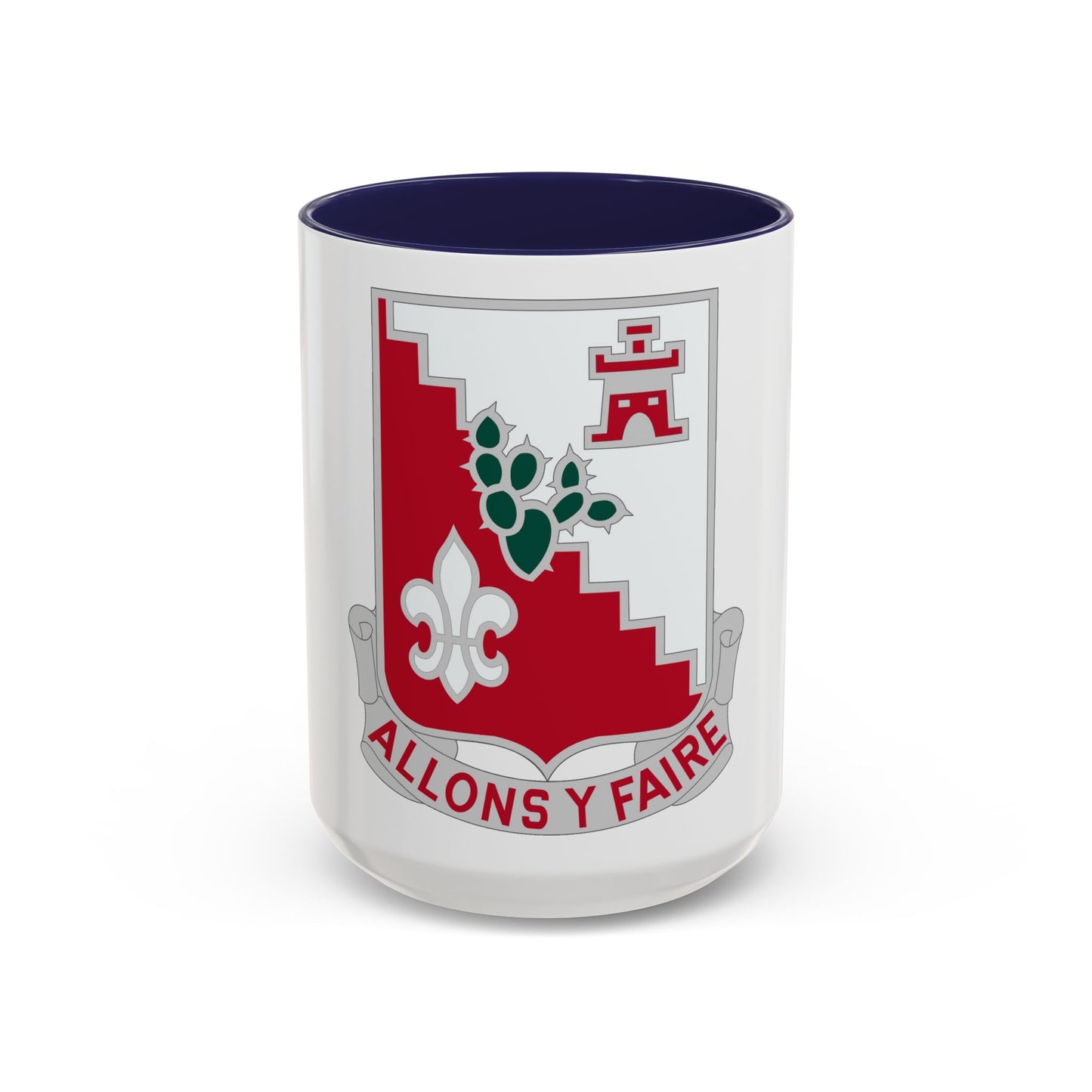 109 Engineer Battalion (U.S. Army) Accent Coffee Mug