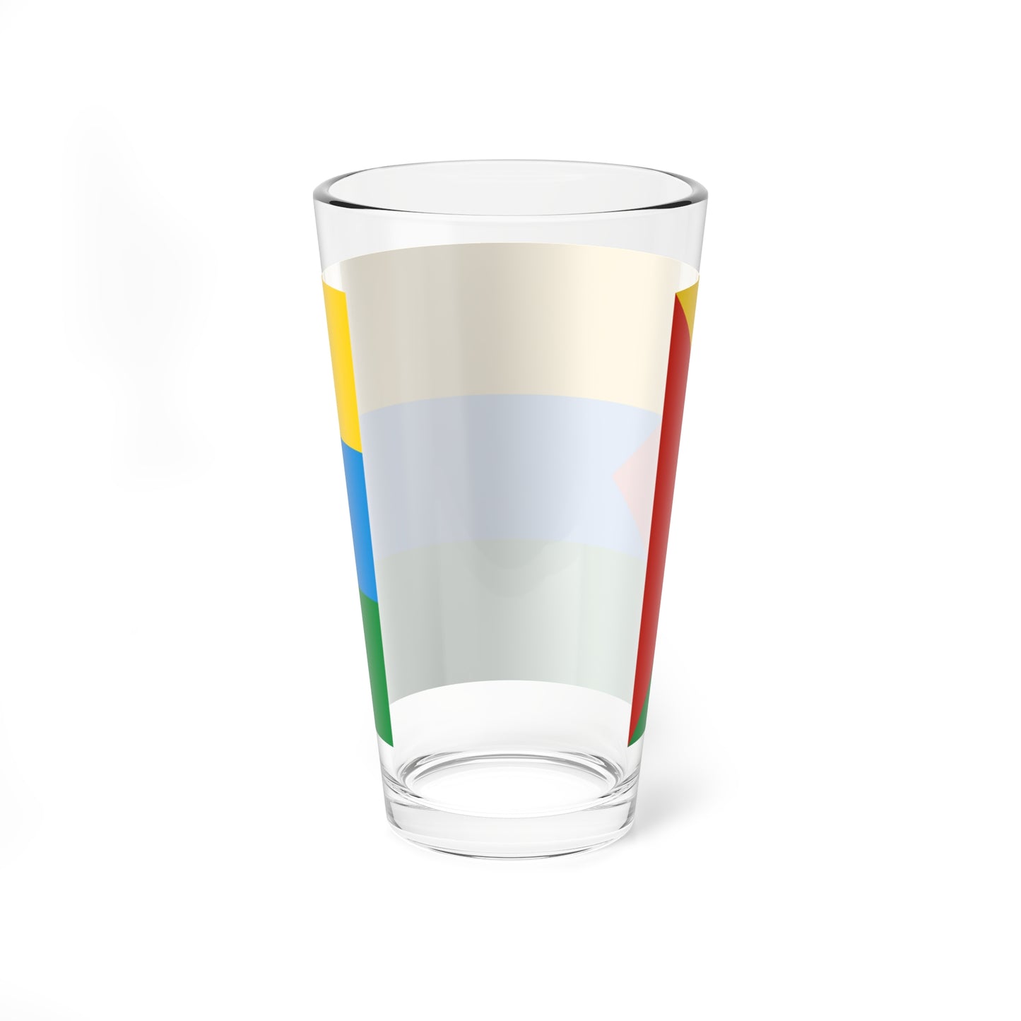 Flag of Yarkovsky rayon Tyumen oblast 2005 (Russia) Pint Glass 16oz