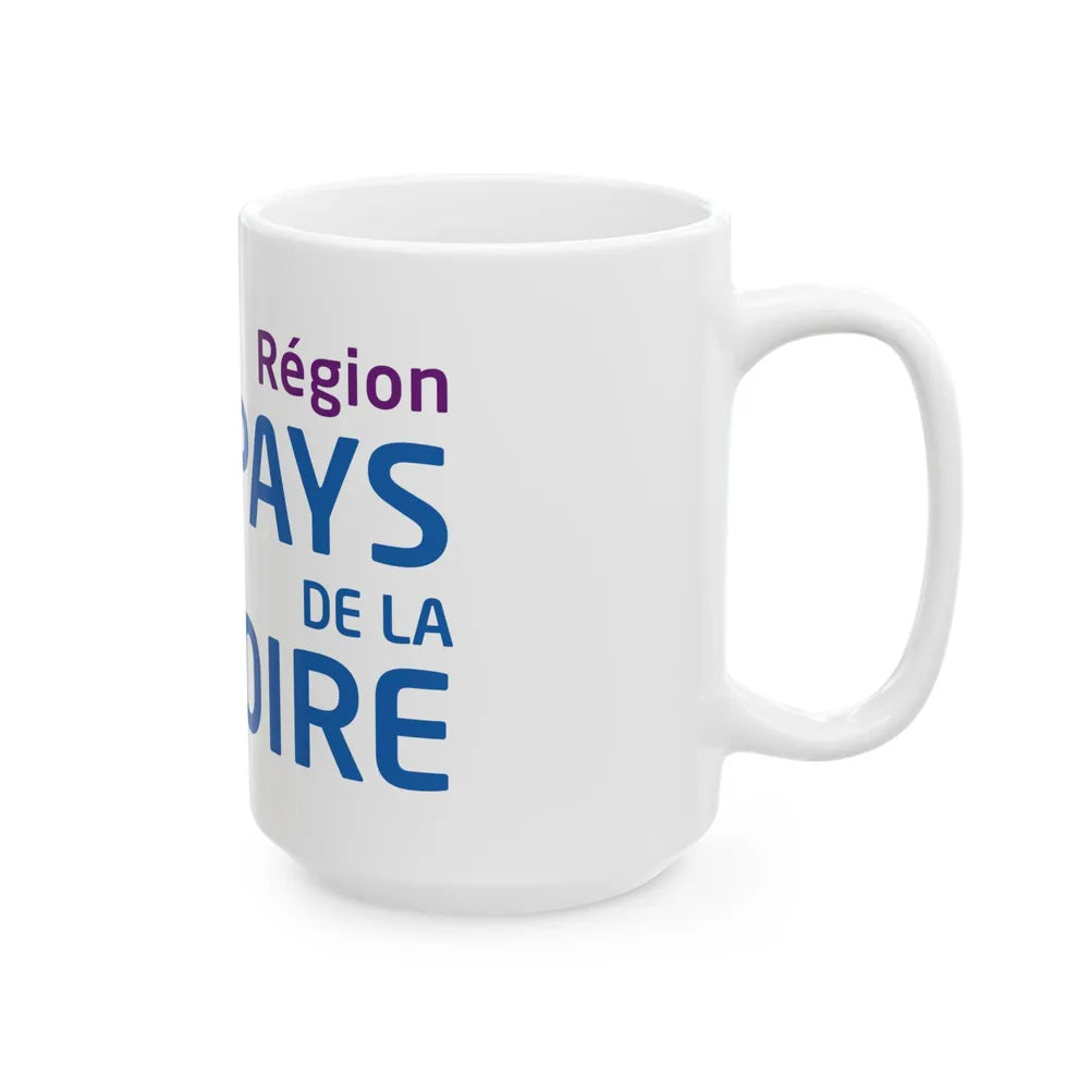 Flag of Pays de la Loire France 2 - White Coffee Mug-Go Mug Yourself