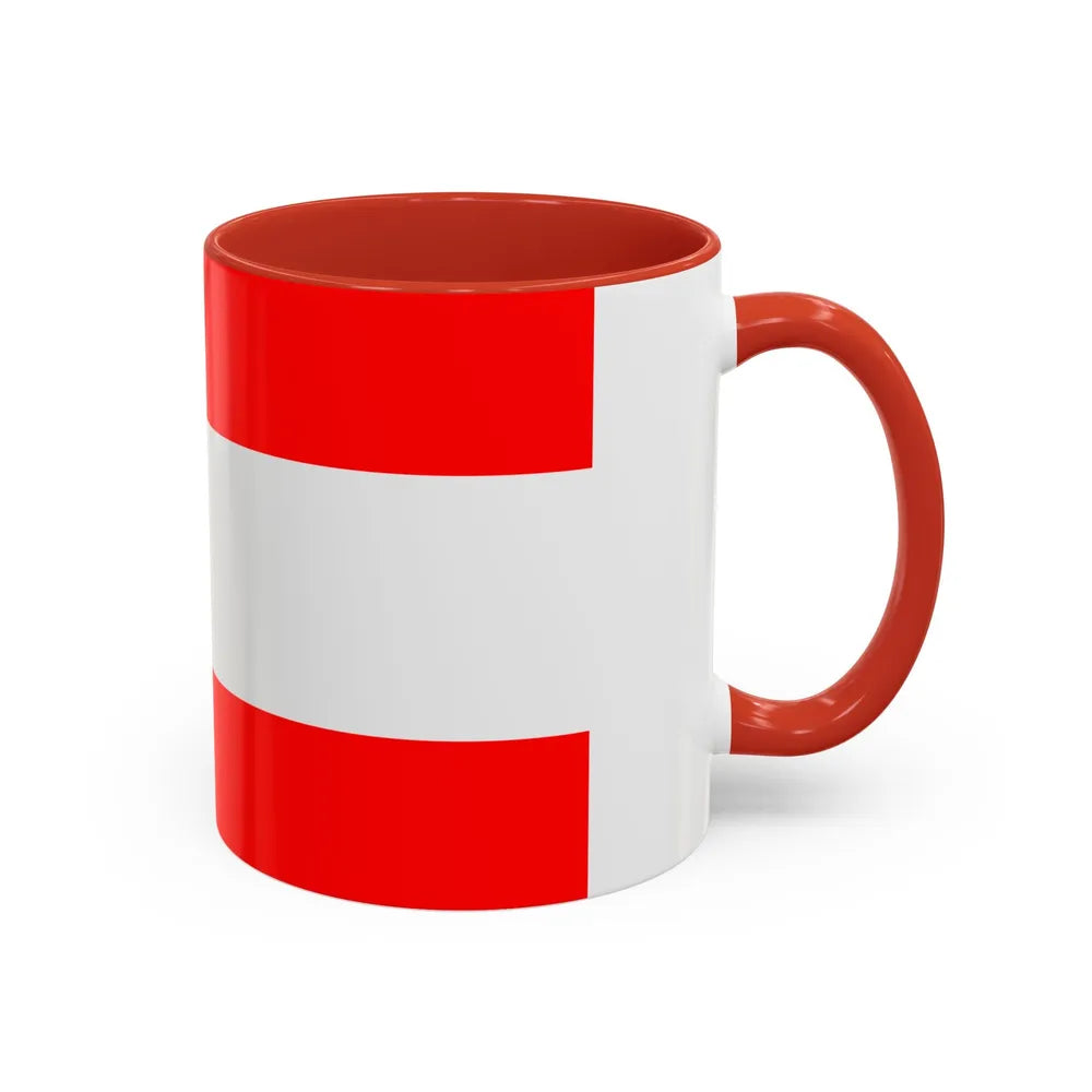 Flag of Hamm Germany - Accent Coffee Mug-Go Mug Yourself