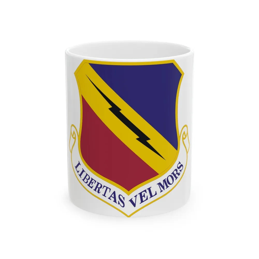 388th Fighter Wing (U.S. Air Force) White Coffee Mug-11oz-Go Mug Yourself