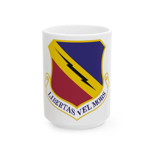 388th Fighter Wing (U.S. Air Force) White Coffee Mug-15oz-Go Mug Yourself