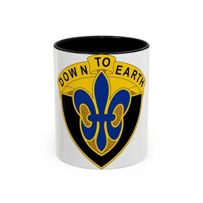 389 Engineer Battalion (U.S. Army) Accent Coffee Mug 11oz Black - Go Mug Yourself