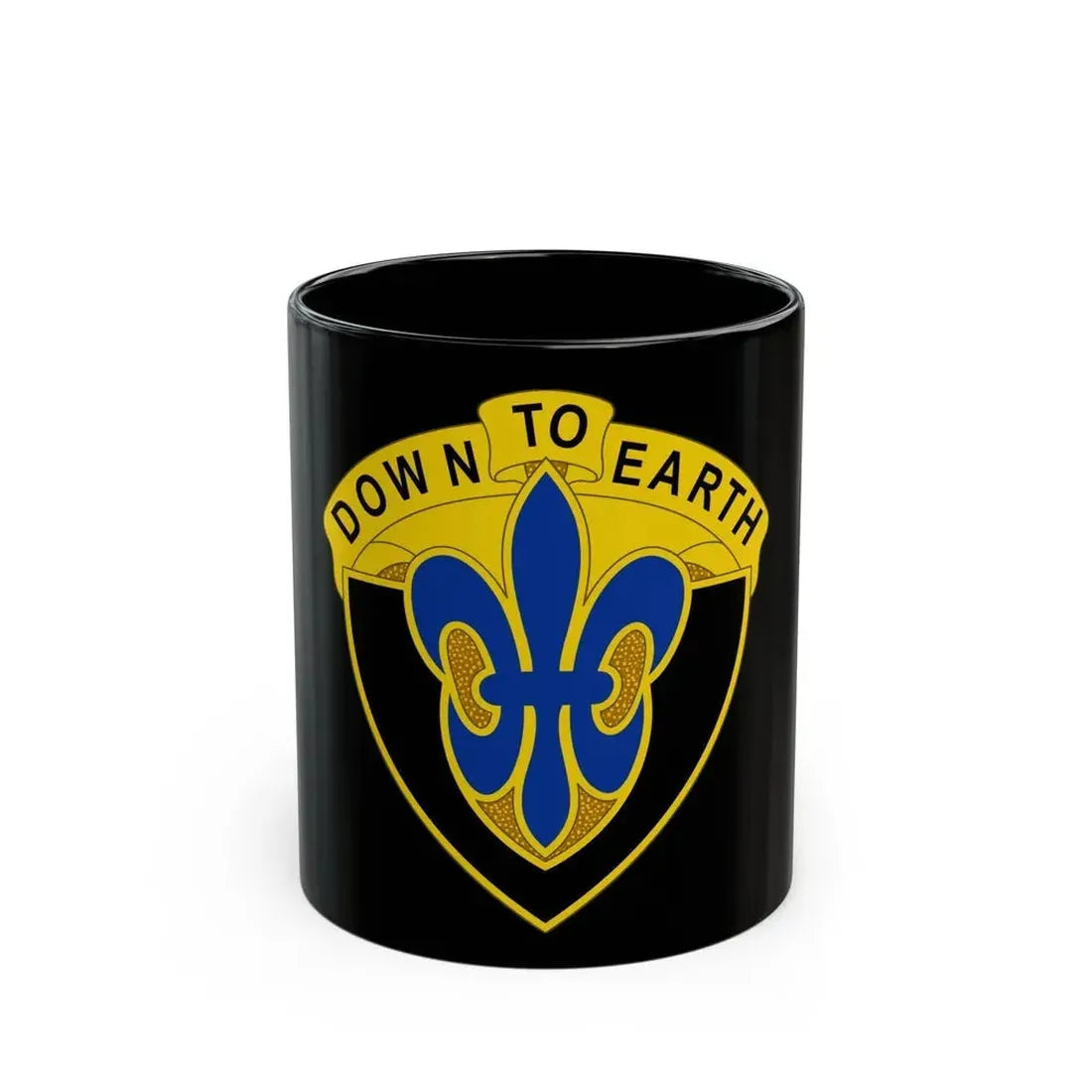 389 Engineer Battalion (U.S. Army) Black Coffee Mug 11oz - Go Mug Yourself