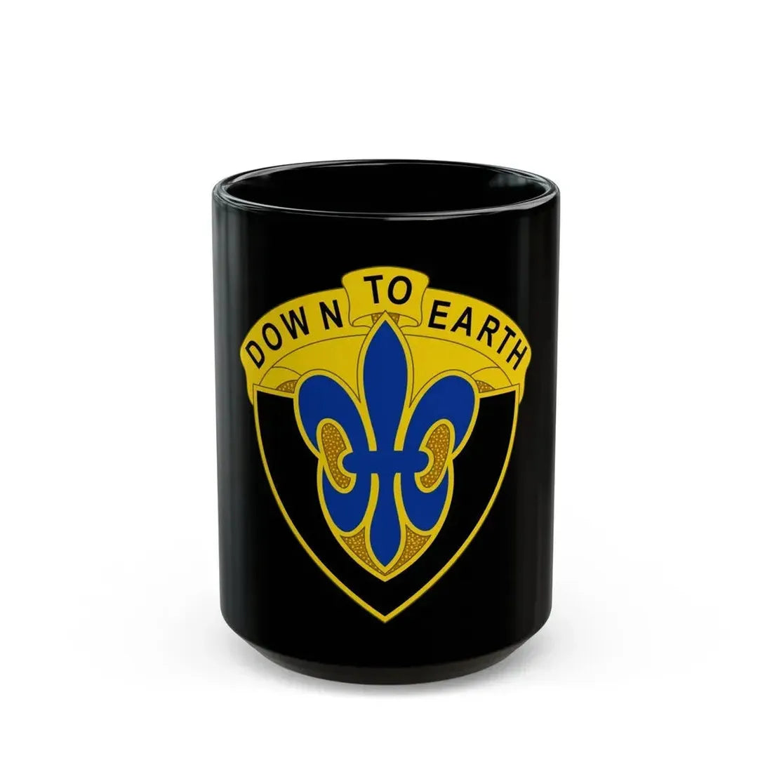 389 Engineer Battalion (U.S. Army) Black Coffee Mug 15oz - Go Mug Yourself