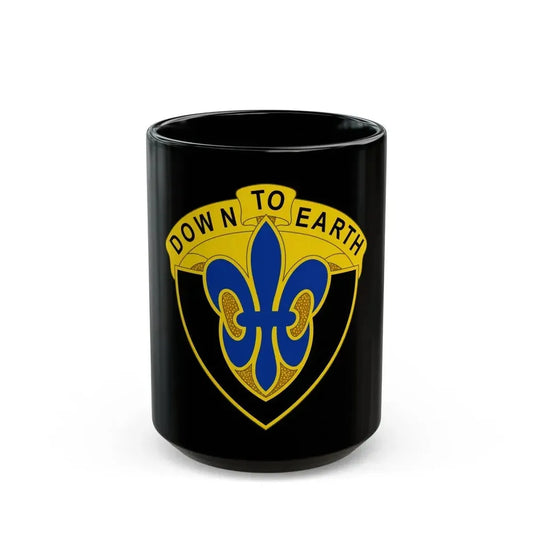 389 Engineer Battalion (U.S. Army) Black Coffee Mug 15oz - Go Mug Yourself