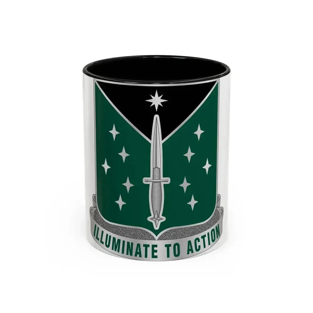 389 Military Intelligence Battalion 2 (U.S. Army) Accent Coffee Mug 11oz Black - Go Mug Yourself