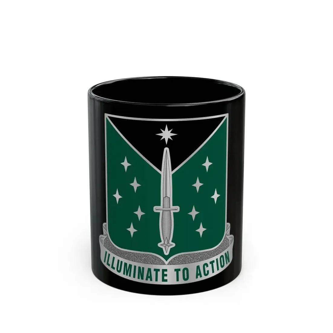 389 Military Intelligence Battalion 2 (U.S. Army) Black Coffee Mug 11oz - Go Mug Yourself