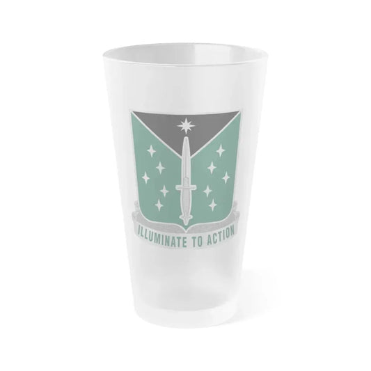 389 Military Intelligence Battalion 2 (U.S. Army) Frosted Pint Glass 16oz Default Title - Go Mug Yourself