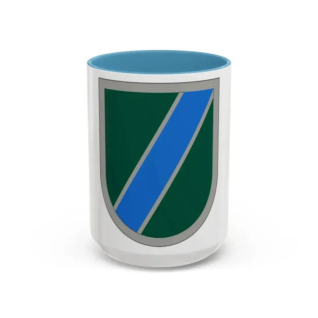 389 Military Intelligence Battalion 3 (U.S. Army) Accent Coffee Mug 15oz Light Blue - Go Mug Yourself