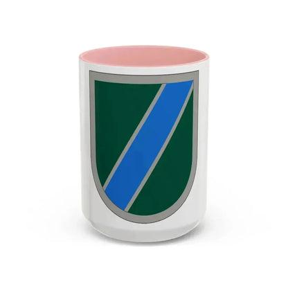 389 Military Intelligence Battalion 3 (U.S. Army) Accent Coffee Mug 15oz Pink - Go Mug Yourself