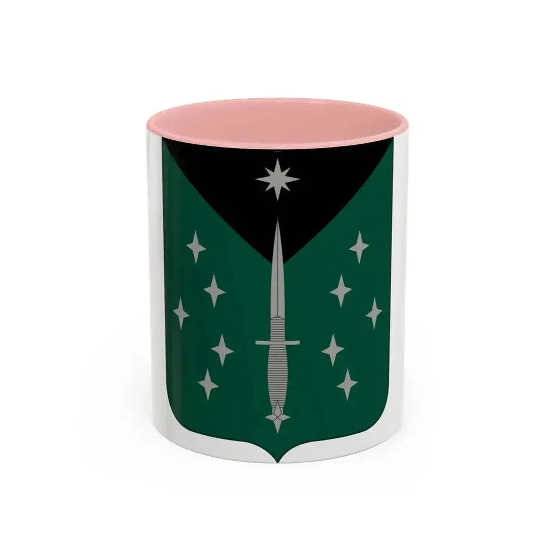 389 Military Intelligence Battalion (U.S. Army) Accent Coffee Mug 11oz Pink - Go Mug Yourself