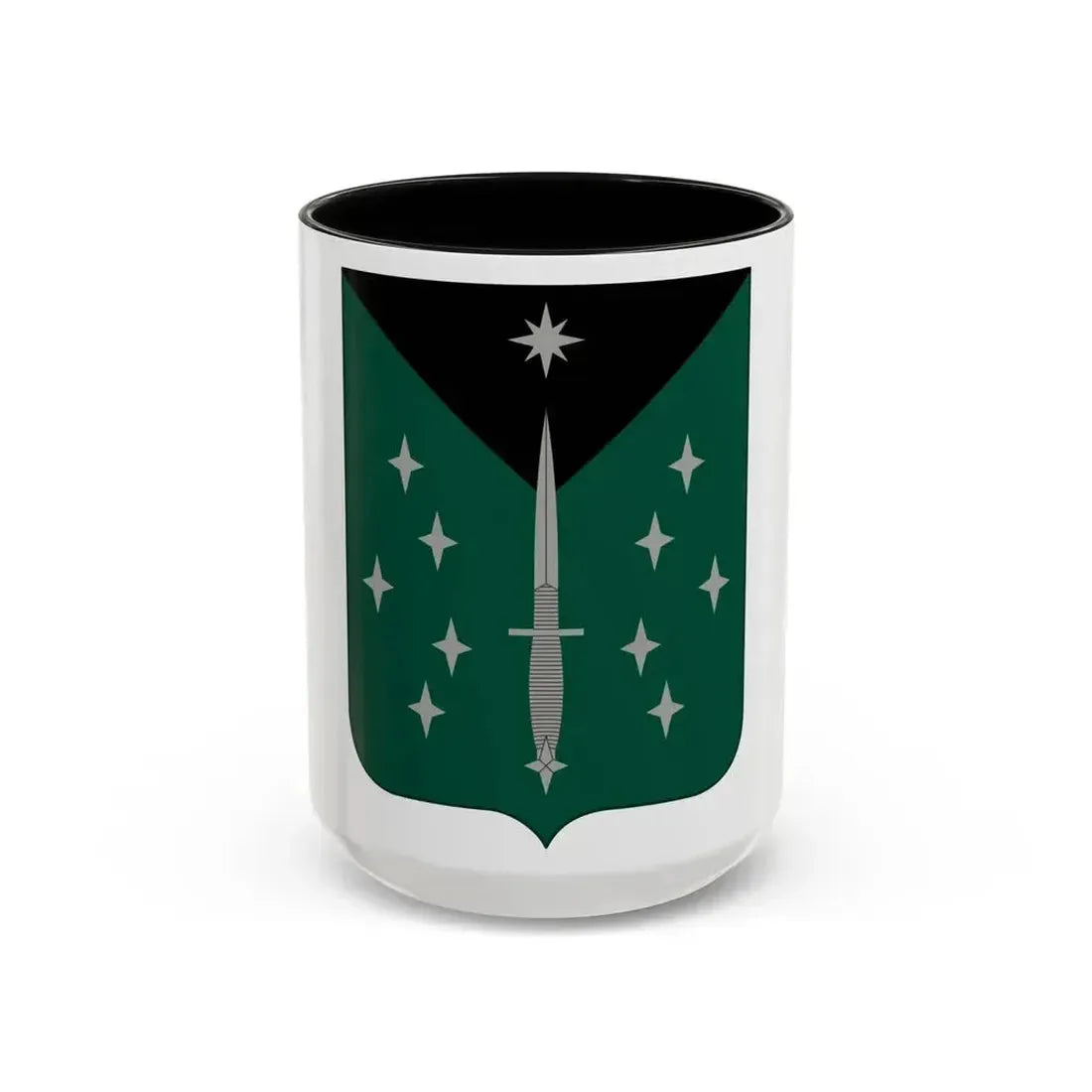 389 Military Intelligence Battalion (U.S. Army) Accent Coffee Mug 15oz Black - Go Mug Yourself