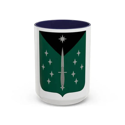 389 Military Intelligence Battalion (U.S. Army) Accent Coffee Mug 15oz Navy - Go Mug Yourself