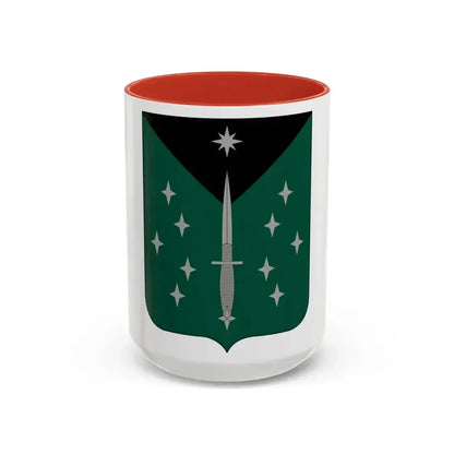 389 Military Intelligence Battalion (U.S. Army) Accent Coffee Mug 15oz Red - Go Mug Yourself