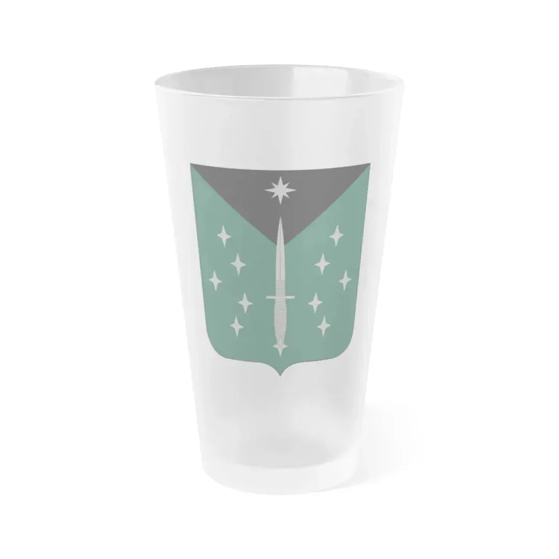 389 Military Intelligence Battalion (U.S. Army) Frosted Pint Glass 16oz Default Title - Go Mug Yourself