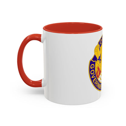 353 Civil Affairs Command 2 (U.S. Army) Accent Coffee Mug