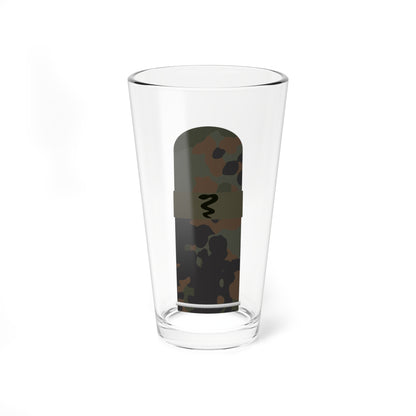 HA OS5 11 Soldat SanOA TM L (Military Rank) Pint Glass 16oz