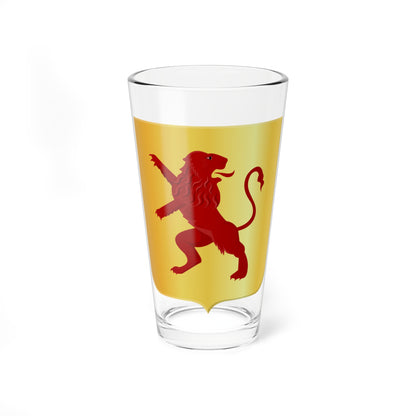 Ursem wapen (Netherlands) (Coat of Arms) Pint Glass 16oz