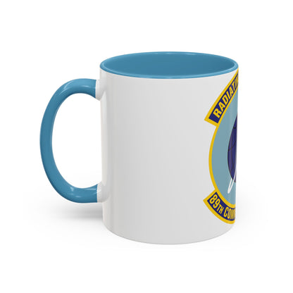 89th Communications Squadron (U.S. Air Force) Accent Coffee Mug