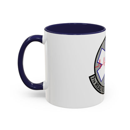7 Healthcare Operations Squadron AFGSC (U.S. Air Force) Accent Coffee Mug