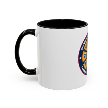 USCG Training Center Petaluma (U.S. Coast Guard) Accent Coffee Mug
