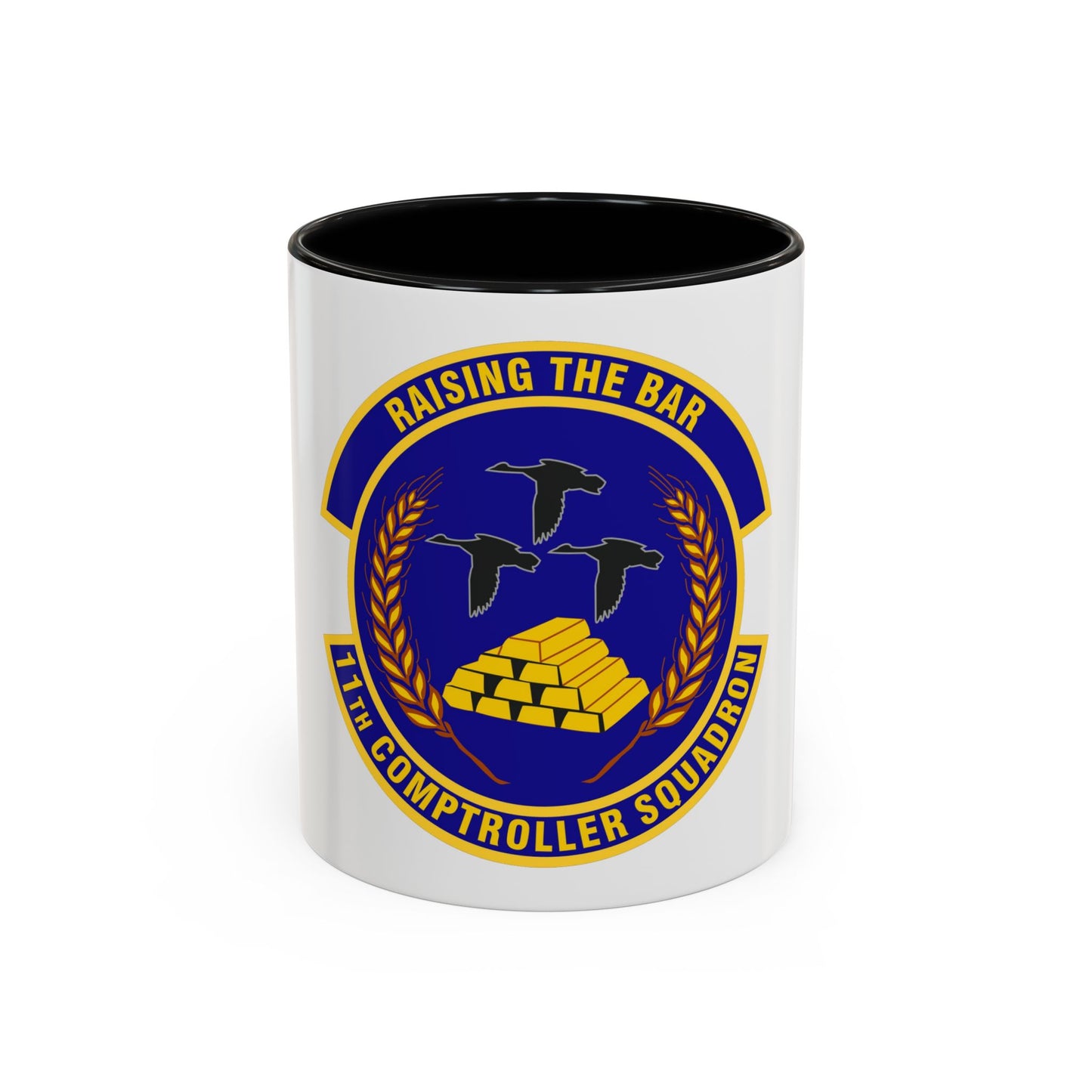 11th Comptroller Squadron (U.S. Air Force) Accent Coffee Mug
