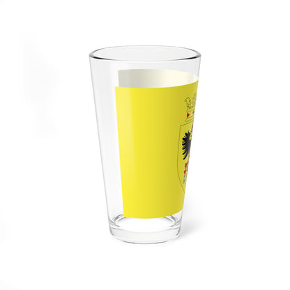 Drapeau Cambrai (France) Pint Glass 16oz